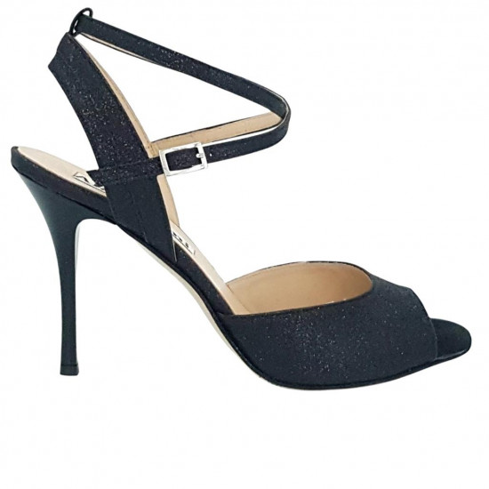 Nina Black Glitter