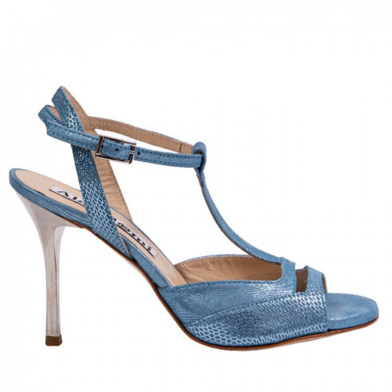Alma Sky Blue Lamè