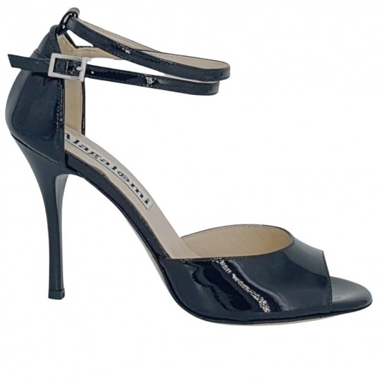 Lily Black Patent Leather