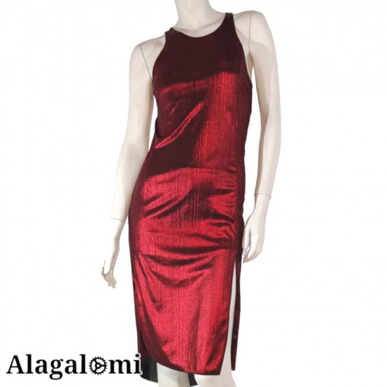 Elsa Metallic Red