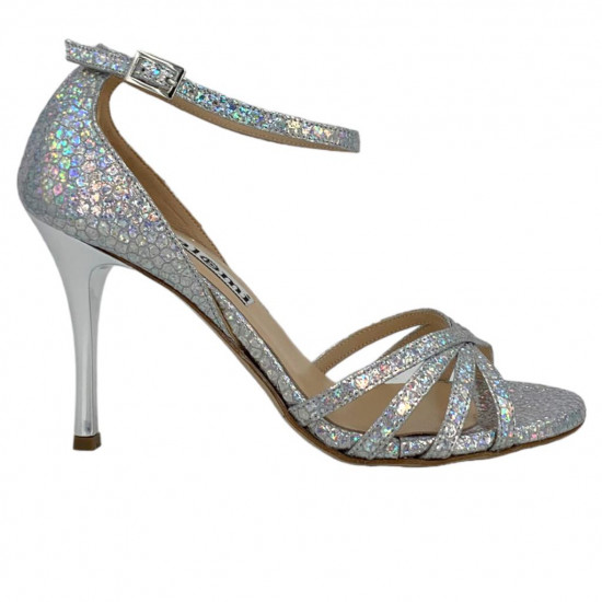 Kira Glitter Allure Argento
