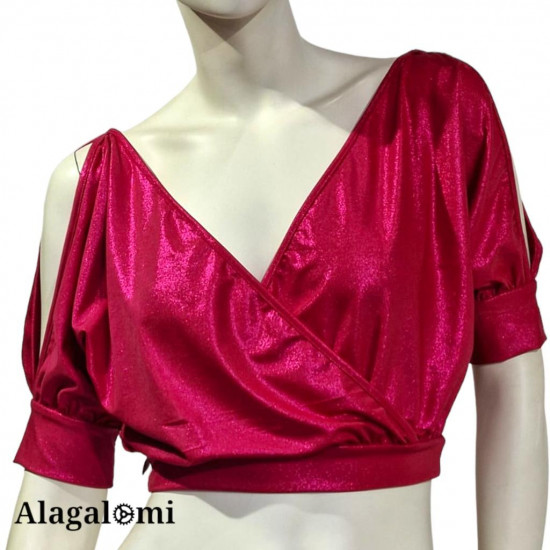 Sandy Metallic Fuxia