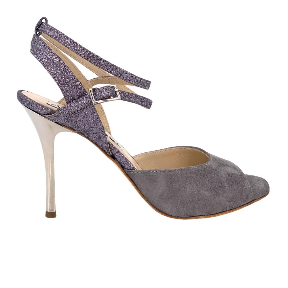 Pewter sparkle shoes clearance