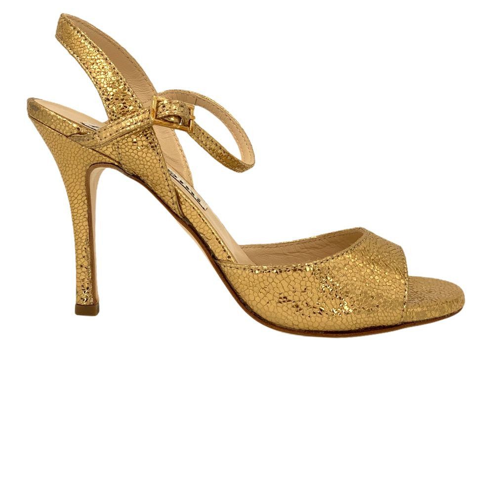 Antique gold deals shoes heels