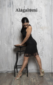 Ruby Black Lace
