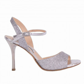 Maia Silver Glitter