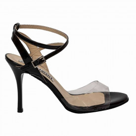 Maia PVC and Black Patent Leather
