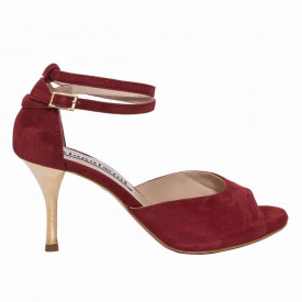 Lily Glossy Bordeaux