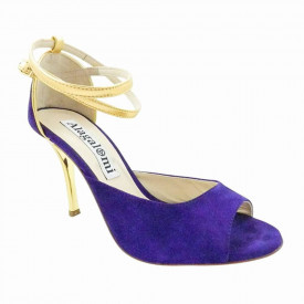 Flor Deep Purple and Gold