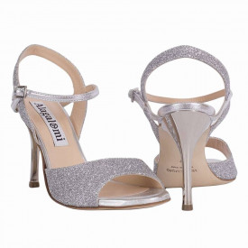 Maia Silver Glitter