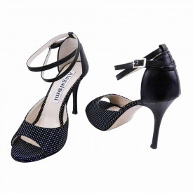 Flor Black Polka Dots