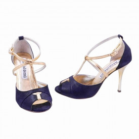 Diez Navy and Gold