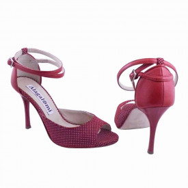 Flor Red and White Polka Dots