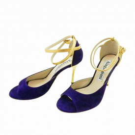 Flor Deep Purple and Gold