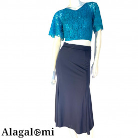 Sara Teal Lace