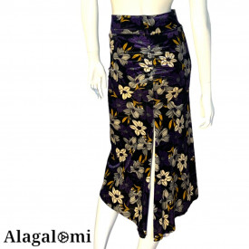 Chantal Purple Velvet and Flowers