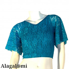 Sara Teal Lace