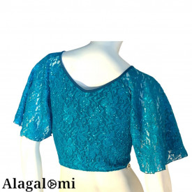 Sara Teal Lace