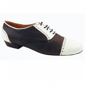 Arrabal Black and White Leather