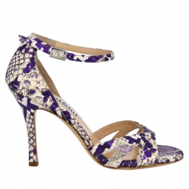 Aura Purple Animalier Print