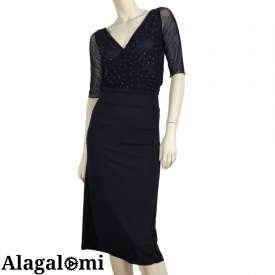 Top Roxy Black and Strass