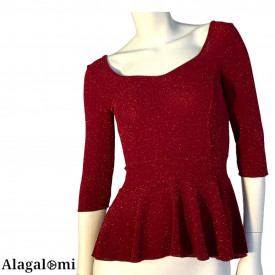 Lory Red Lurex