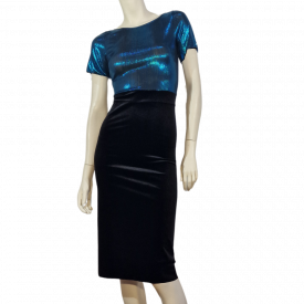 Lola Black and Turquoise