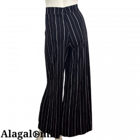 Long Pants Black and  White Lines