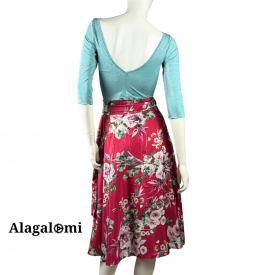 Tanya Aquamarine Lurex