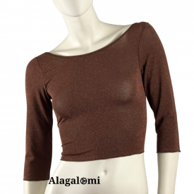 Tanya Lurex Choco