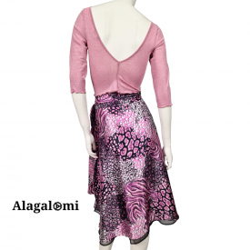 Tanya Candy Pink Lurex