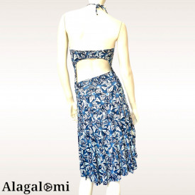 Giulia Geometric Blue
