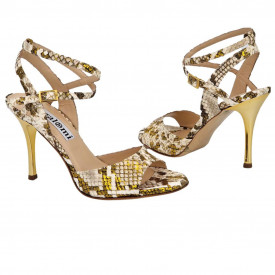 Maia Gold Animalier Print