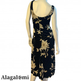 Elena Black and Flowers