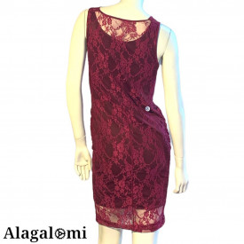 Ruby Bordeaux Lace