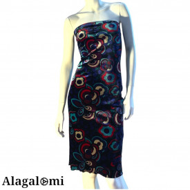 Fiorella Blue and Flowers