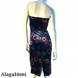 Fiorella Blue and Flowers