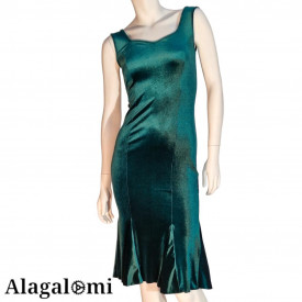 Serena Green Velvet