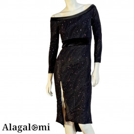 Ella Black Lurex