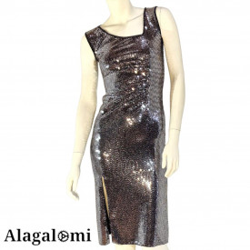 Bea Black with Silver Sequins