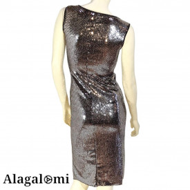 Bea Black with Silver Sequins