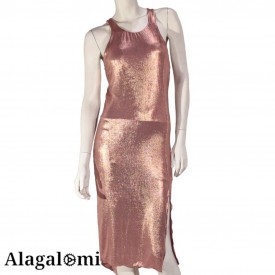 Elsa Metallic Pink