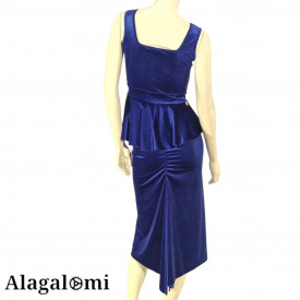 Ketty Indigo Velvet