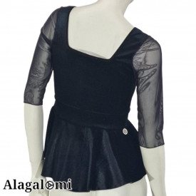 Top Lory Black Velvet