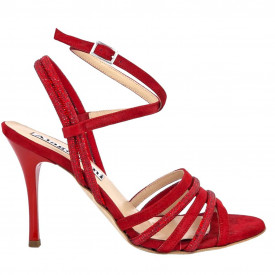 Lulu Red Glossy and Red Cristals