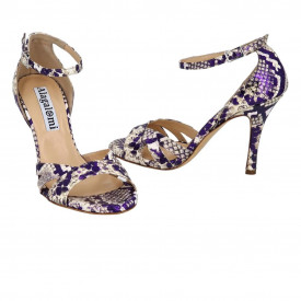 Aura Purple Animalier Print