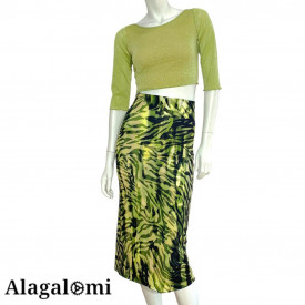 Tanya Pistacchio Lurex