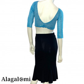 Tanya Blue Sky Lurex