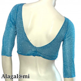 Tanya Blue Sky Lurex