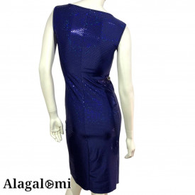 Bea Blue Sequins